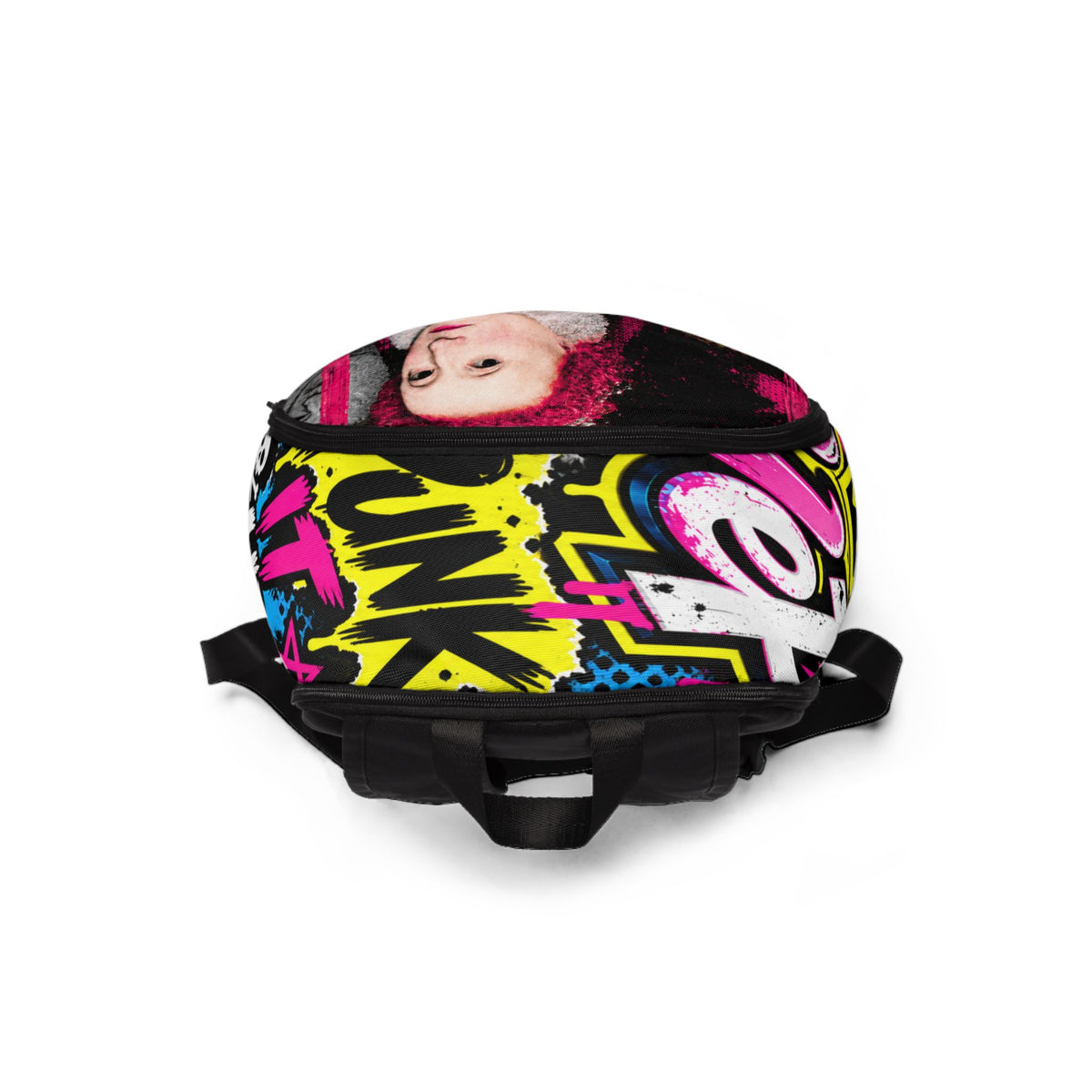 Punk Royalty Backpack — 'VeP Punk It Up' Graphic School Bag