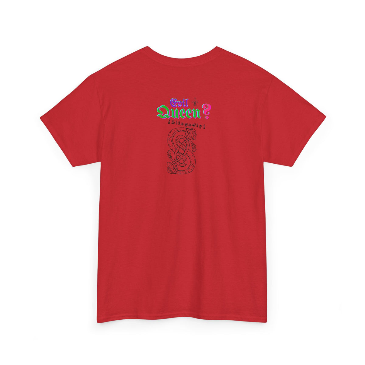 EQ.001 Serpent Queen Graphic Tee — Retro Gothic Femme Fatale T-Shirt