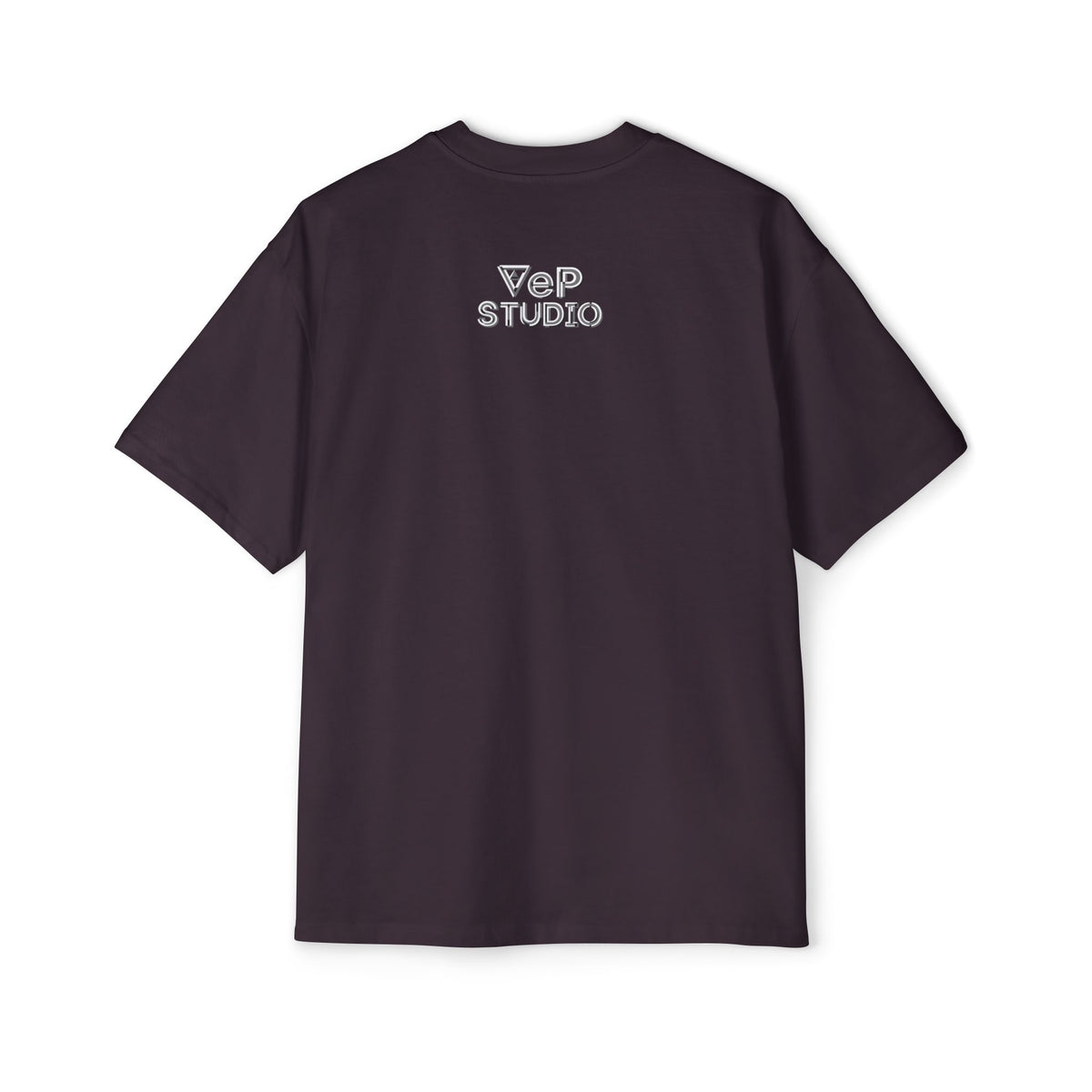 Think Again Cube Graphic Tee — Men's Oversized Cotton T-Shirt