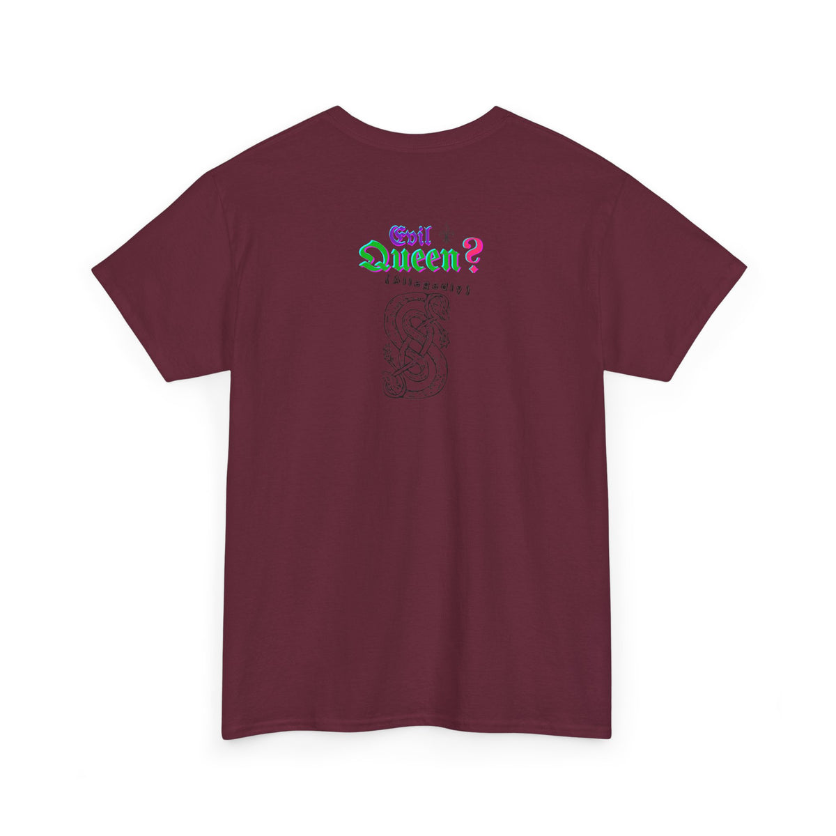 EQ.001 Serpent Queen Graphic Tee — Retro Gothic Femme Fatale T-Shirt