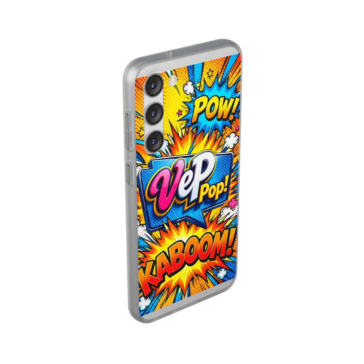Comic Pop Phone Case — 'VeP Pop! Kaboom' Retro Superhero iPhone Cover