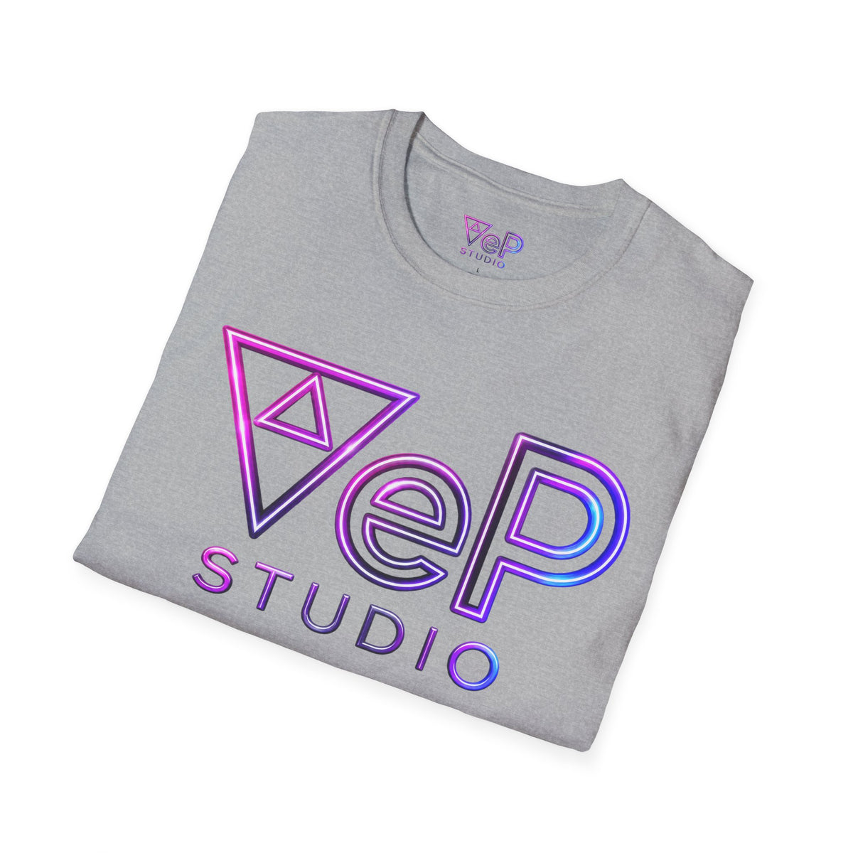 VeP Studio Retro Neon Logo T-Shirt