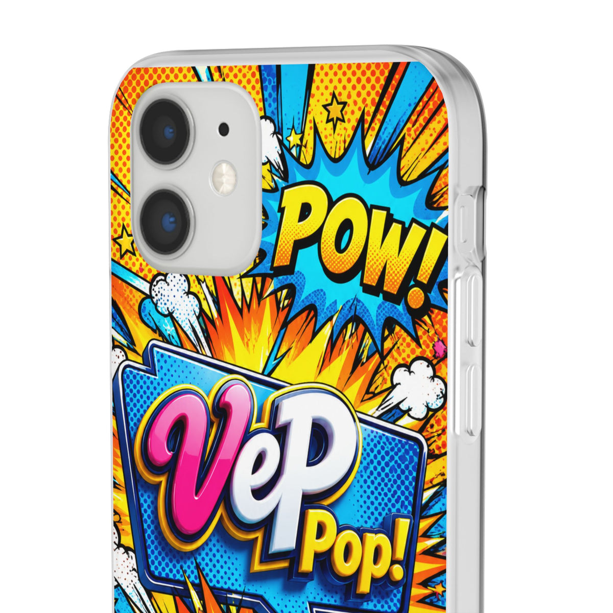 Comic Pop Phone Case — 'VeP Pop! Kaboom' Retro Superhero iPhone Cover