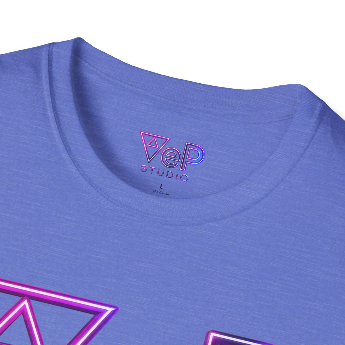 VeP Studio Retro Neon Logo T-Shirt