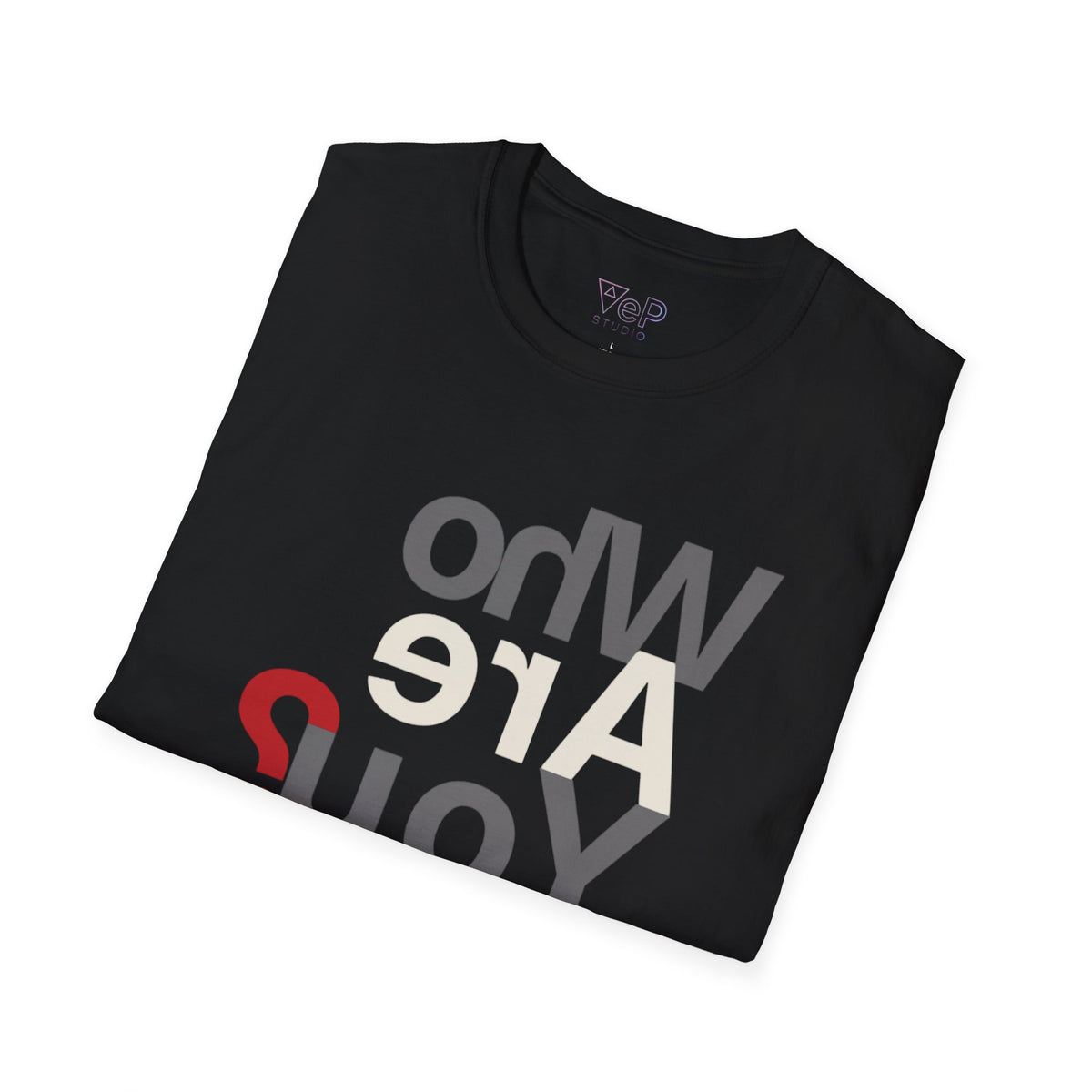 STUDIO: LOOK Again 'Who Are You?' Unisex Softstyle T-Shirt