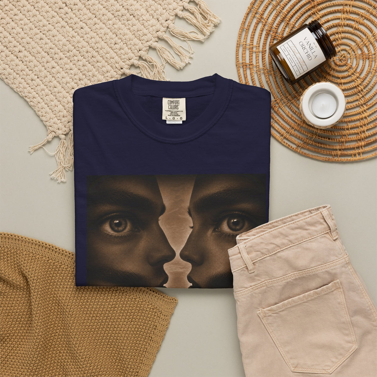 Dreamscape Faces Graphic T-Shirt