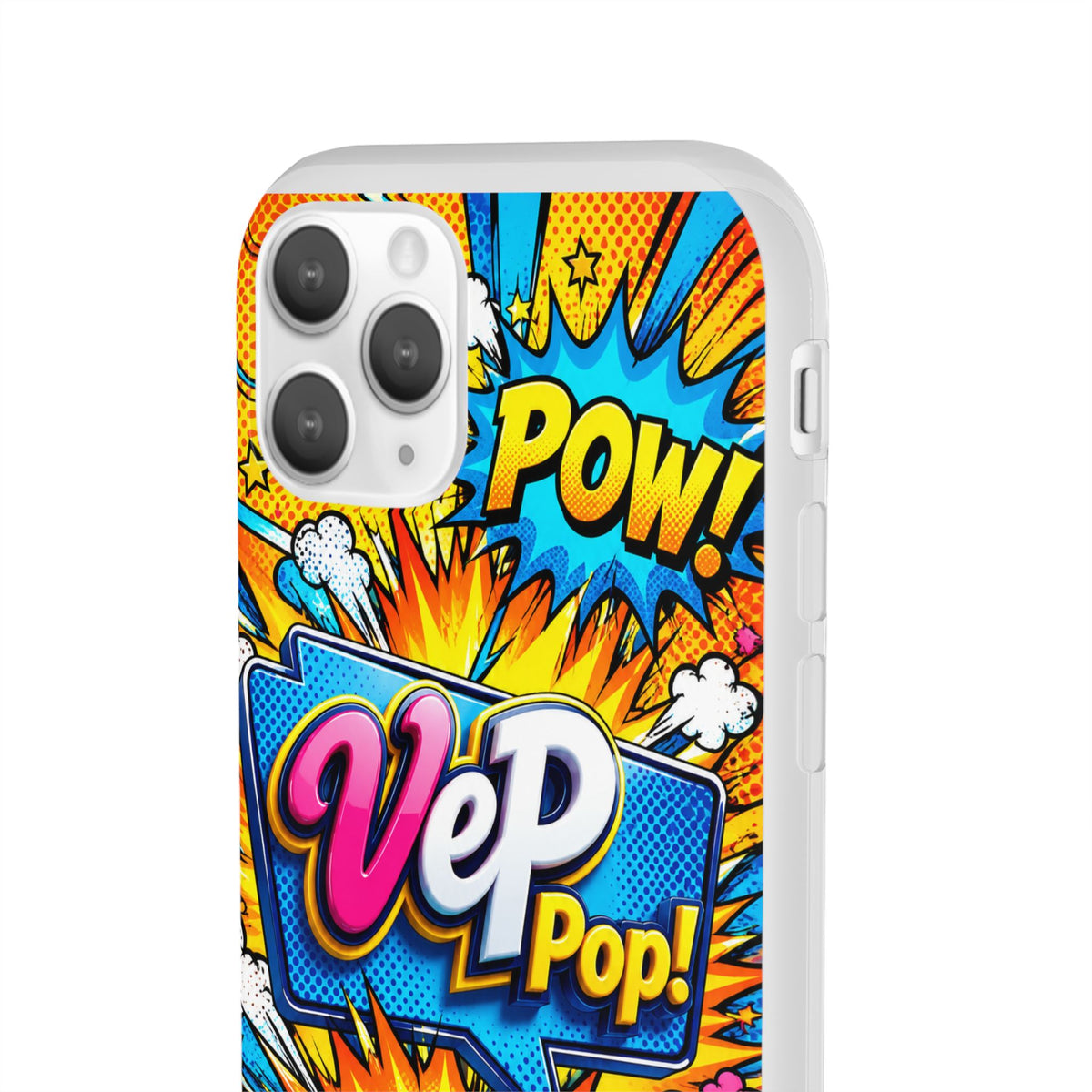 Comic Pop Phone Case — 'VeP Pop! Kaboom' Retro Superhero iPhone Cover