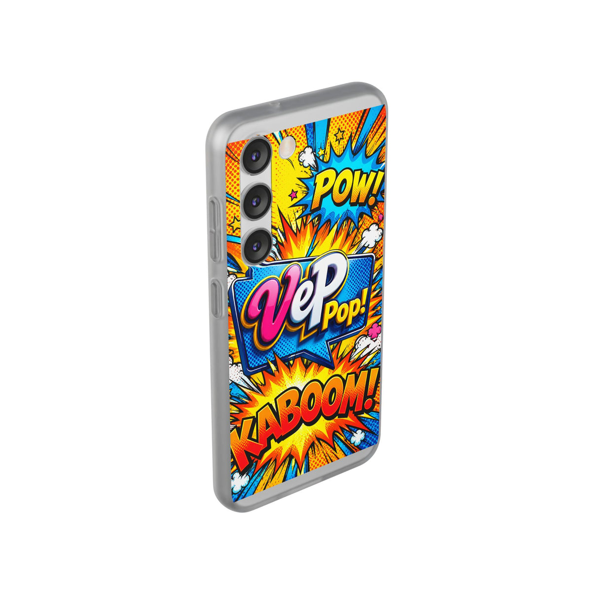Comic Pop Phone Case — 'VeP Pop! Kaboom' Retro Superhero iPhone Cover