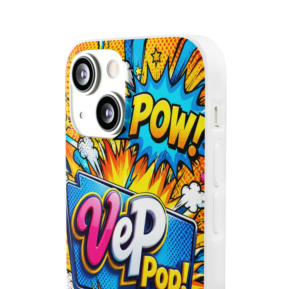 Comic Pop Phone Case — 'VeP Pop! Kaboom' Retro Superhero iPhone Cover