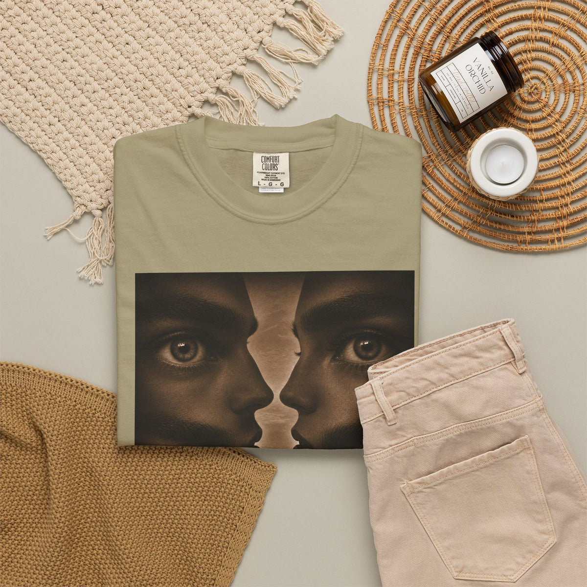 Dreamscape Faces Graphic T-Shirt