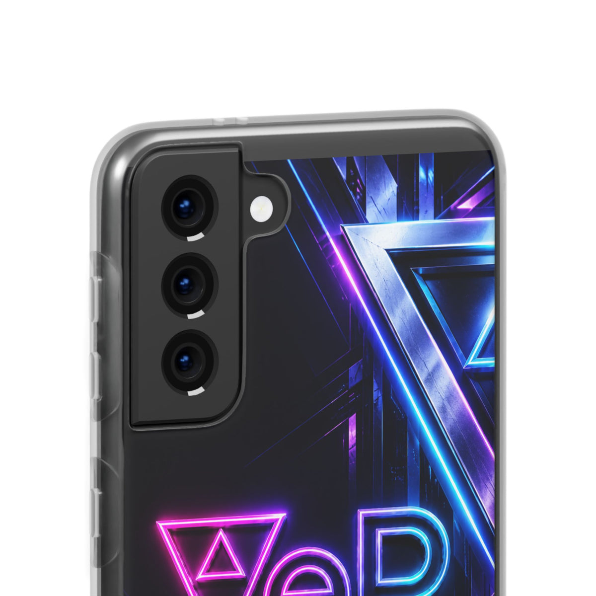 Neon Retro Studio Phone Case – 80s Vaporwave Flexi Case