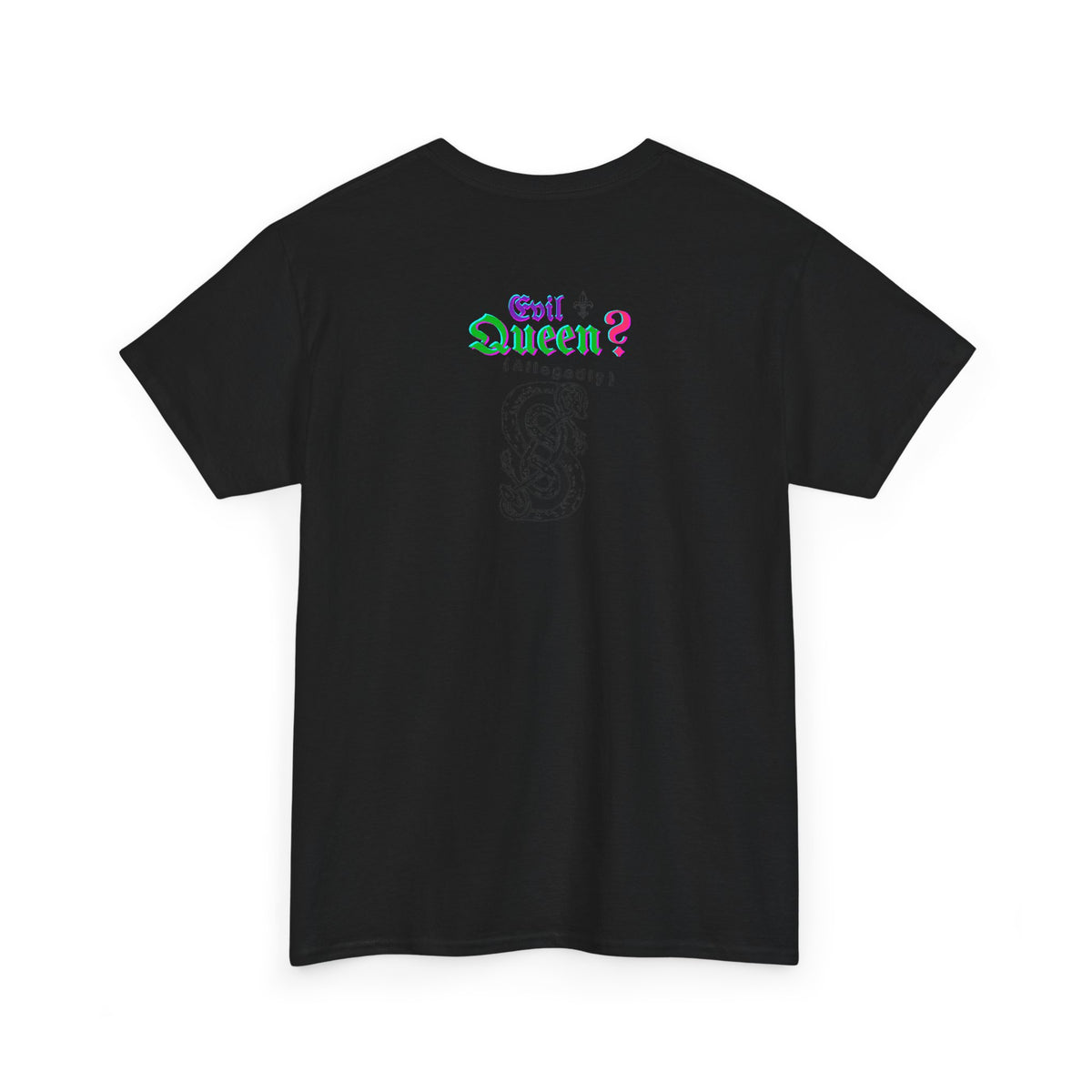 EQ.001 Serpent Queen Graphic Tee — Retro Gothic Femme Fatale T-Shirt