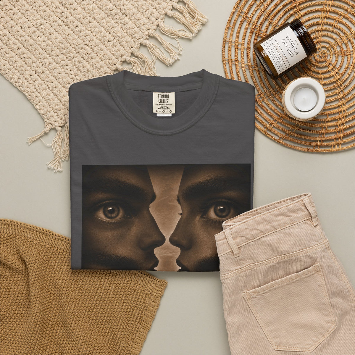 Dreamscape Faces Graphic T-Shirt