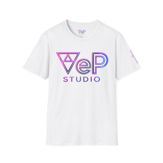 VeP Studio Retro Neon Logo T-Shirt