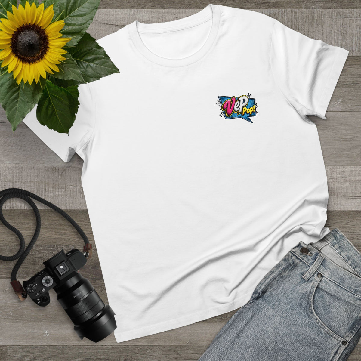Women’s Retro Pop Art Tee — “I Am… Are You?” Graphic T-Shirt