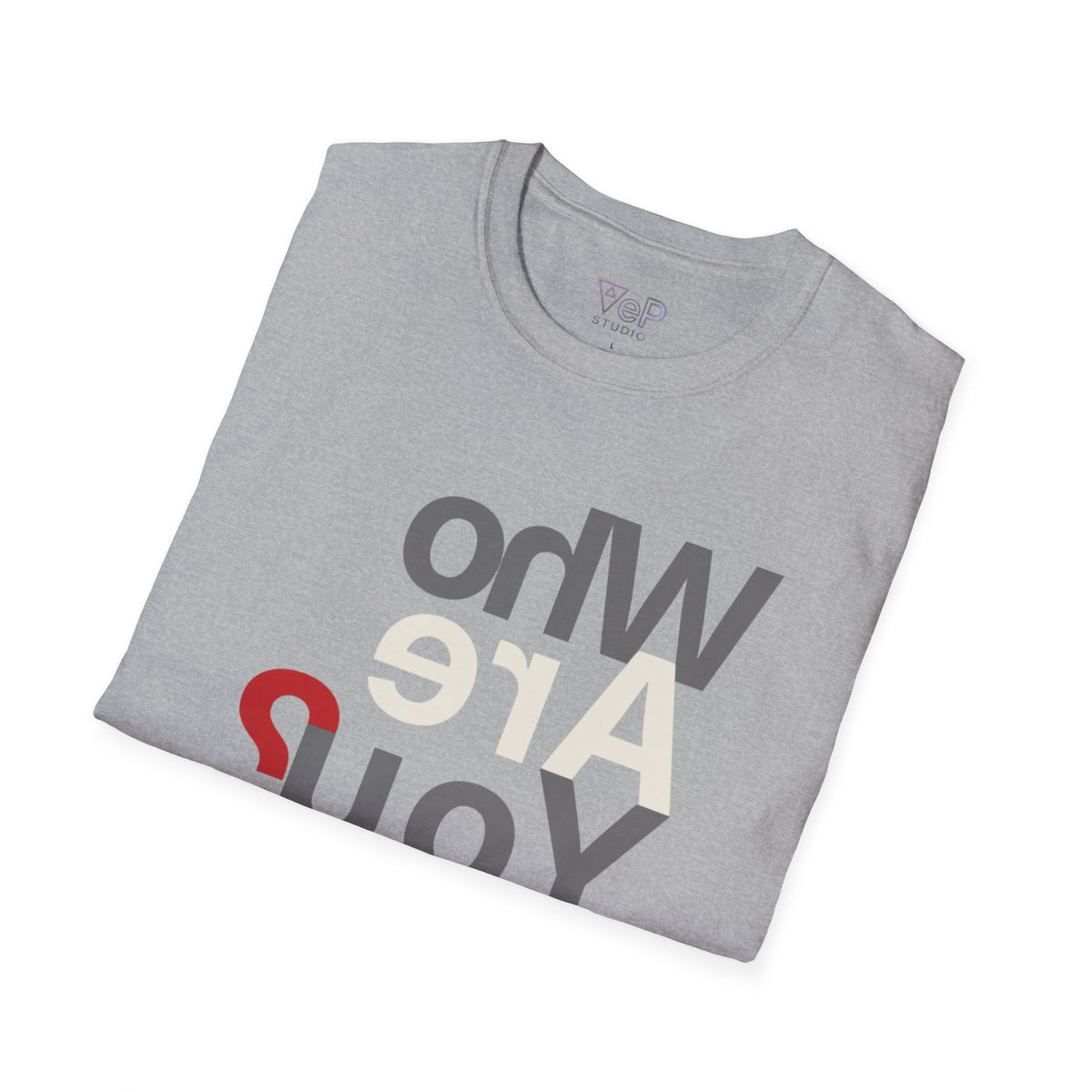 STUDIO: LOOK Again 'Who Are You?' Unisex Softstyle T-Shirt