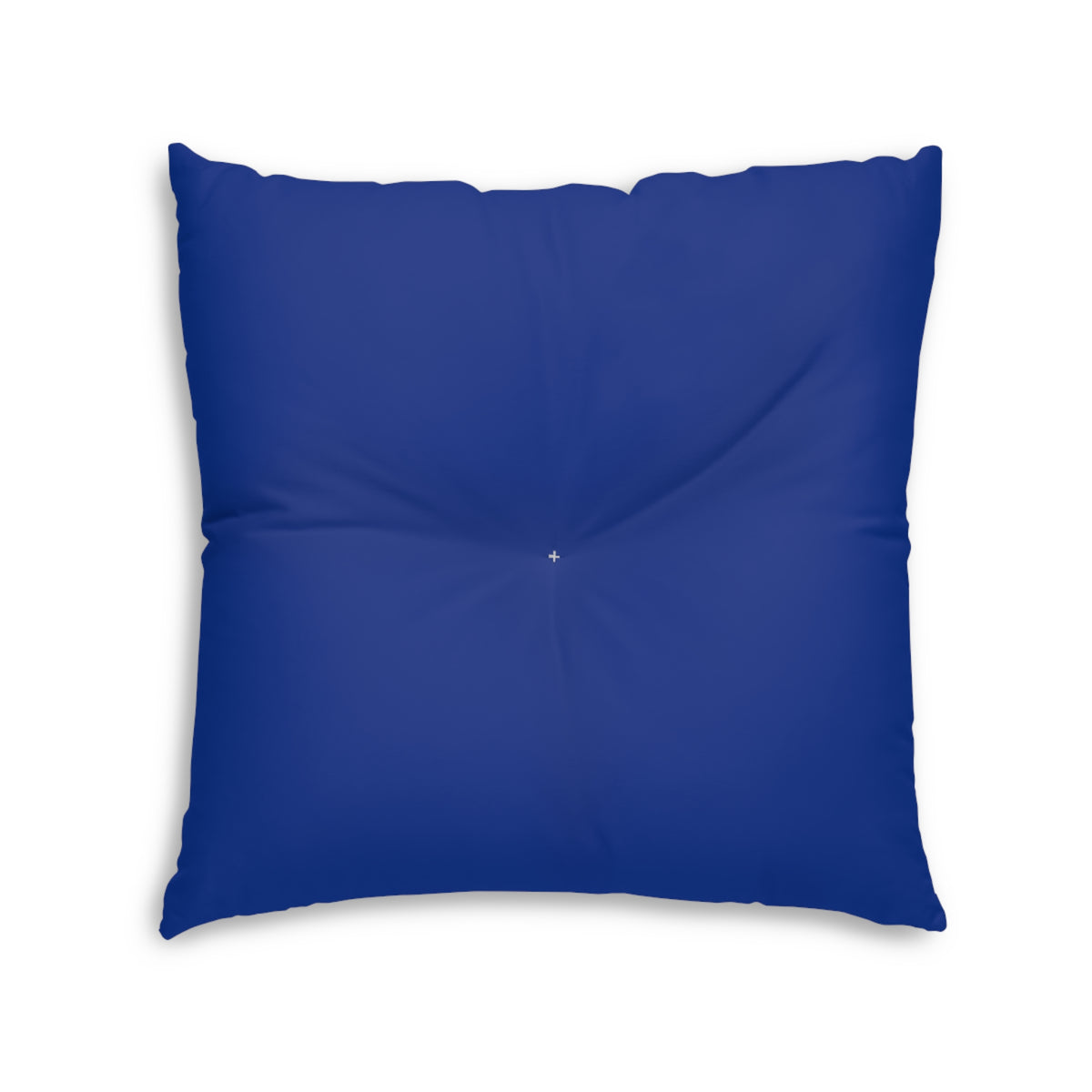 Pop Art Tufted Floor Pillow — Retro Comic 'Crash! Bang!' Design