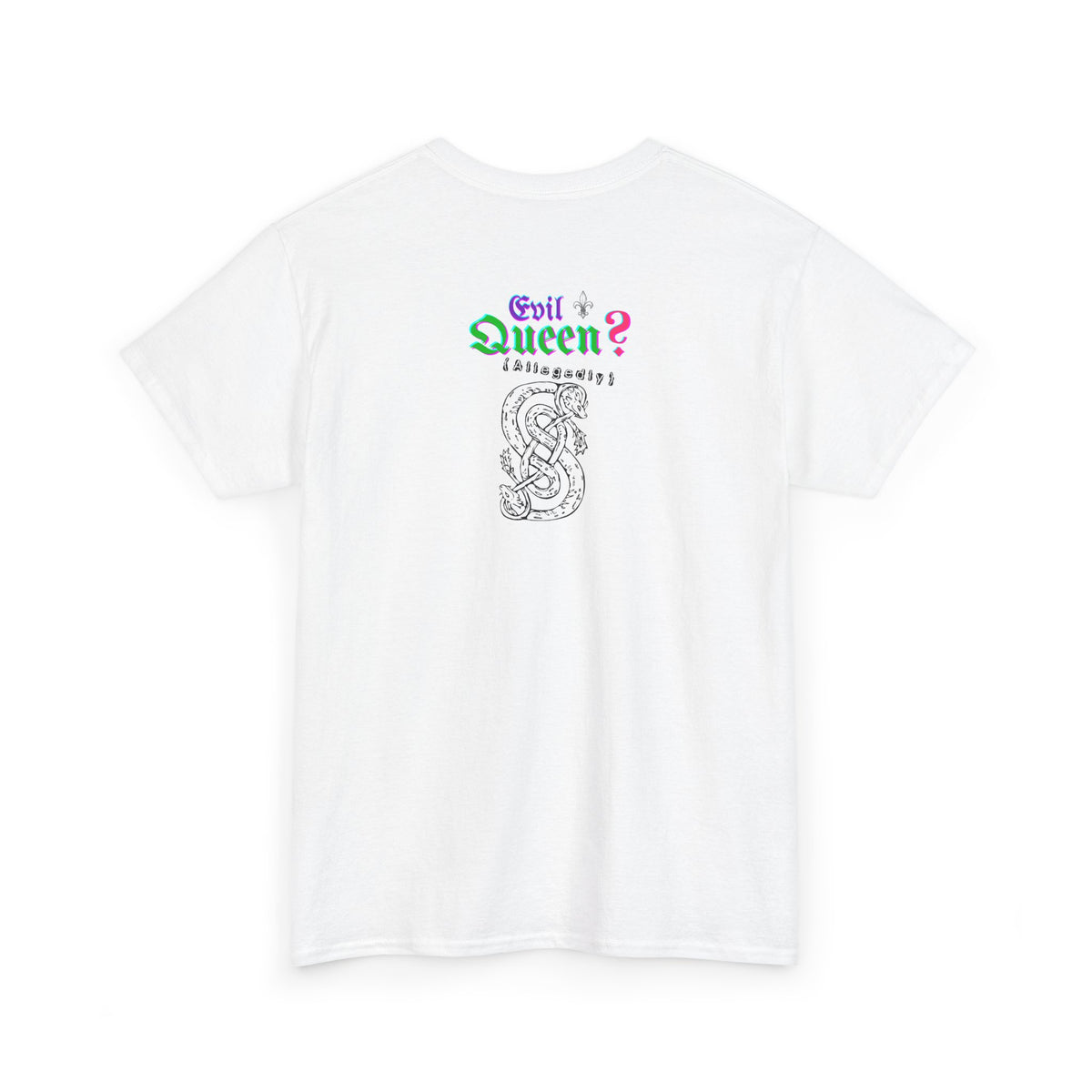 EQ.001 Serpent Queen Graphic Tee — Retro Gothic Femme Fatale T-Shirt