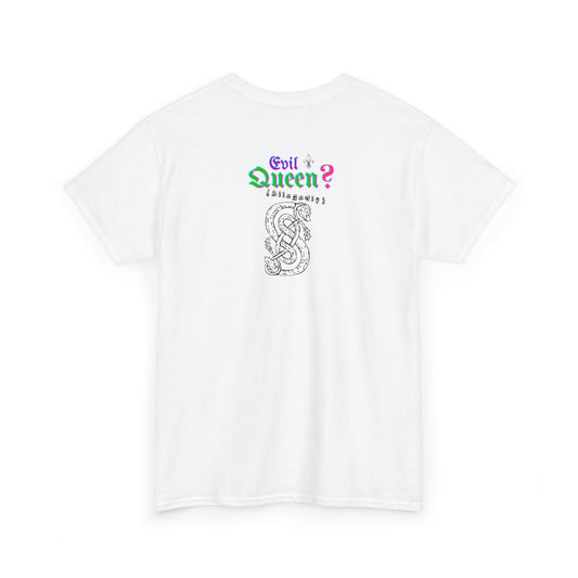 EQ.001 Serpent Queen Graphic Tee — Retro Gothic Femme Fatale T-Shirt