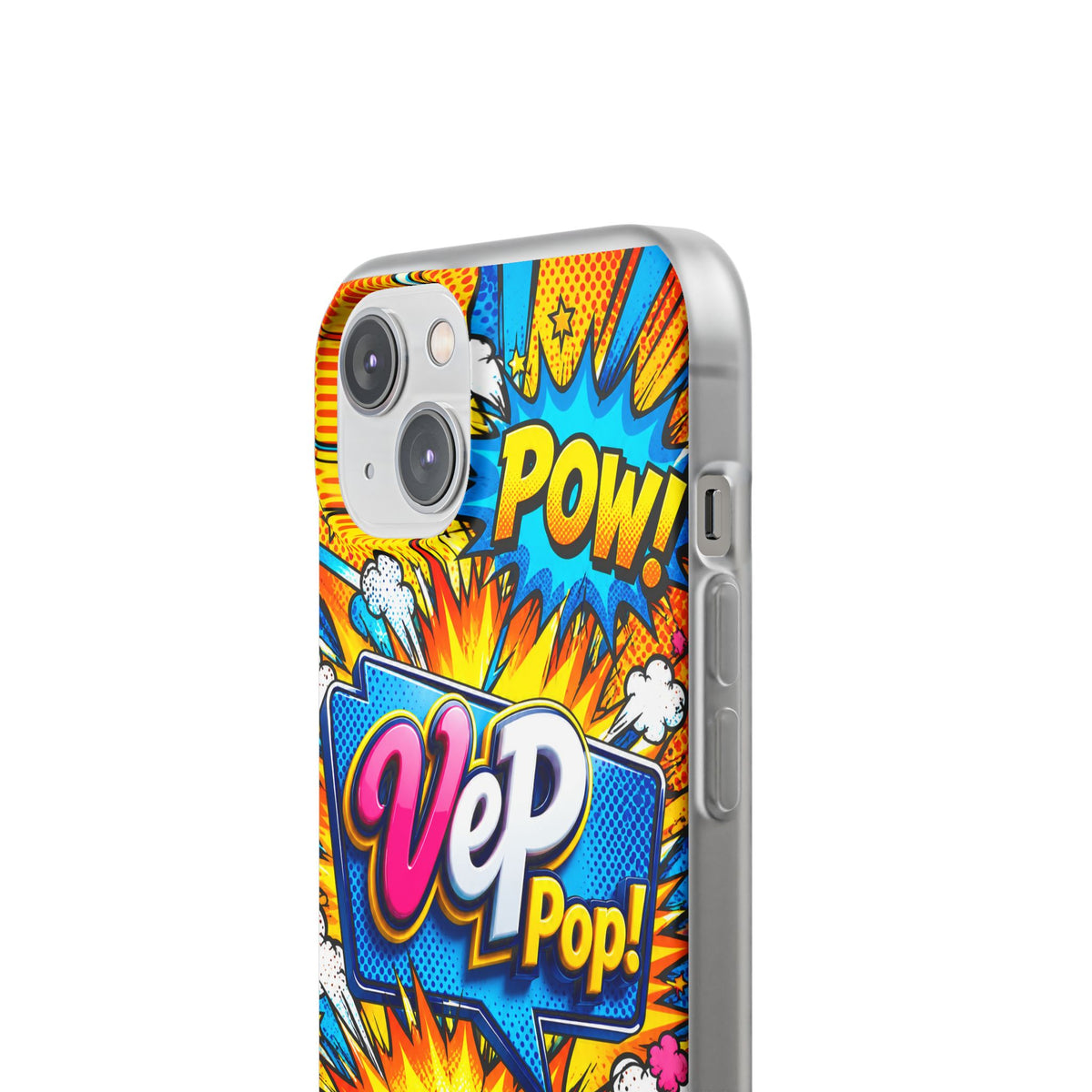 Comic Pop Phone Case — 'VeP Pop! Kaboom' Retro Superhero iPhone Cover