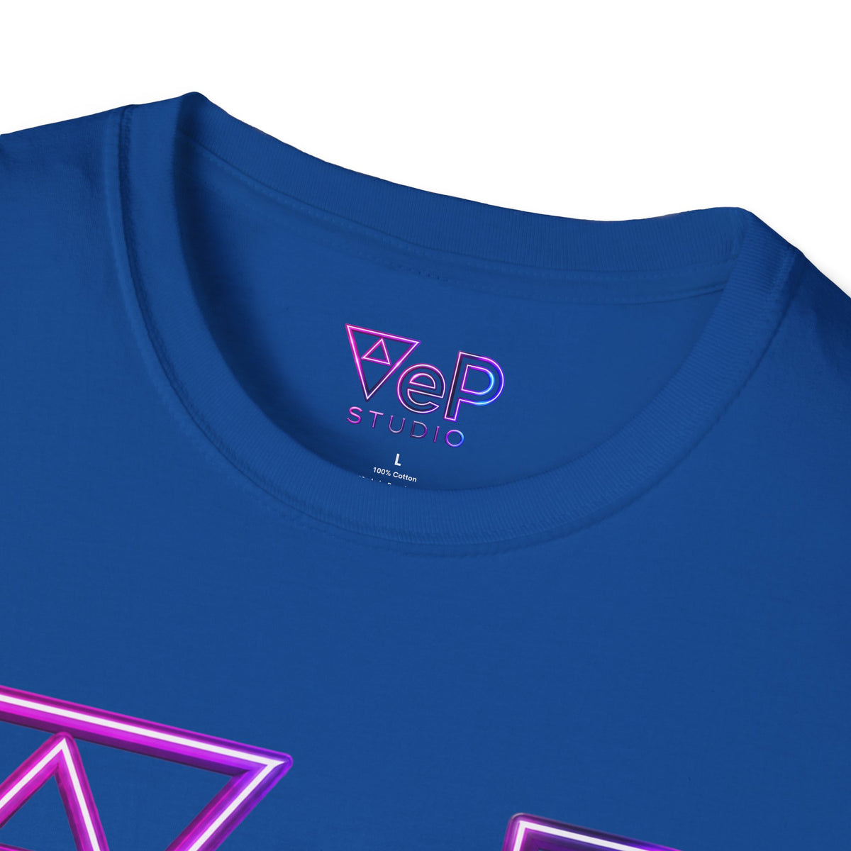 VeP Studio Retro Neon Logo T-Shirt