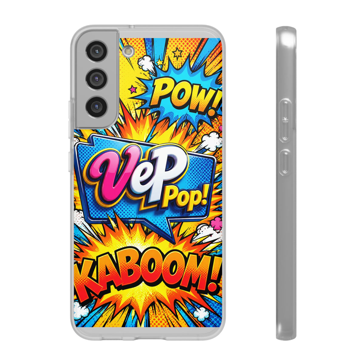 Comic Pop Phone Case — 'VeP Pop! Kaboom' Retro Superhero iPhone Cover