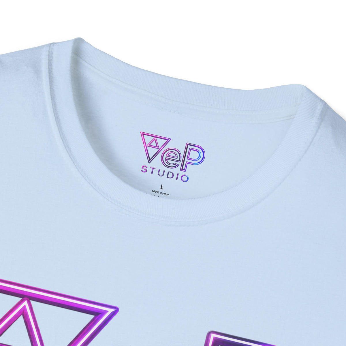 VeP Studio Retro Neon Logo T-Shirt