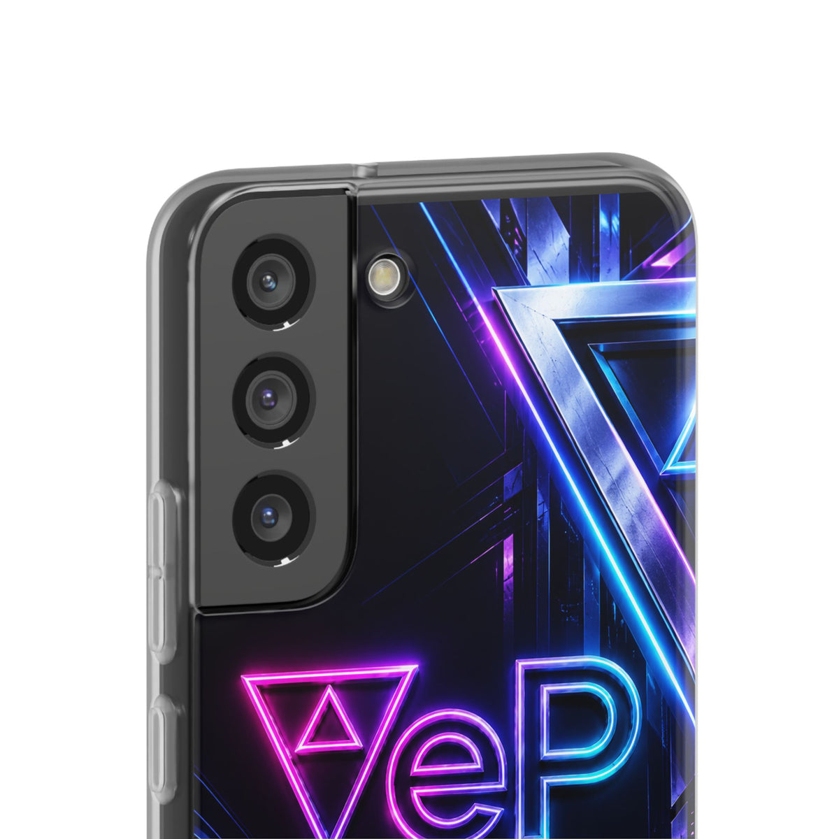Neon Retro Studio Phone Case – 80s Vaporwave Flexi Case