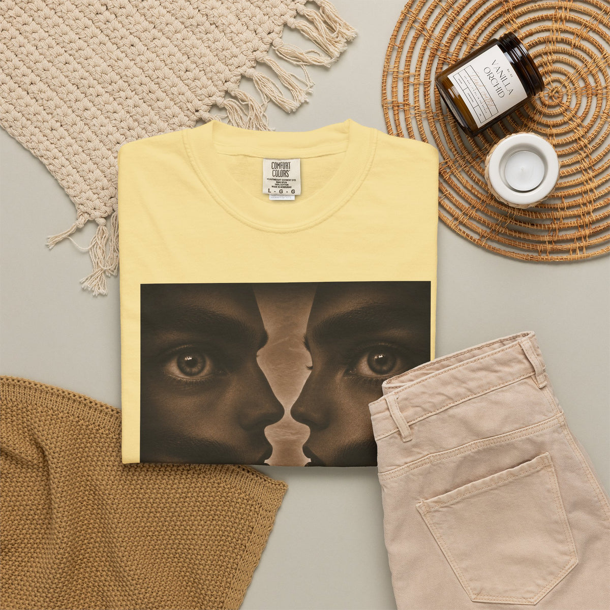 Dreamscape Faces Graphic T-Shirt