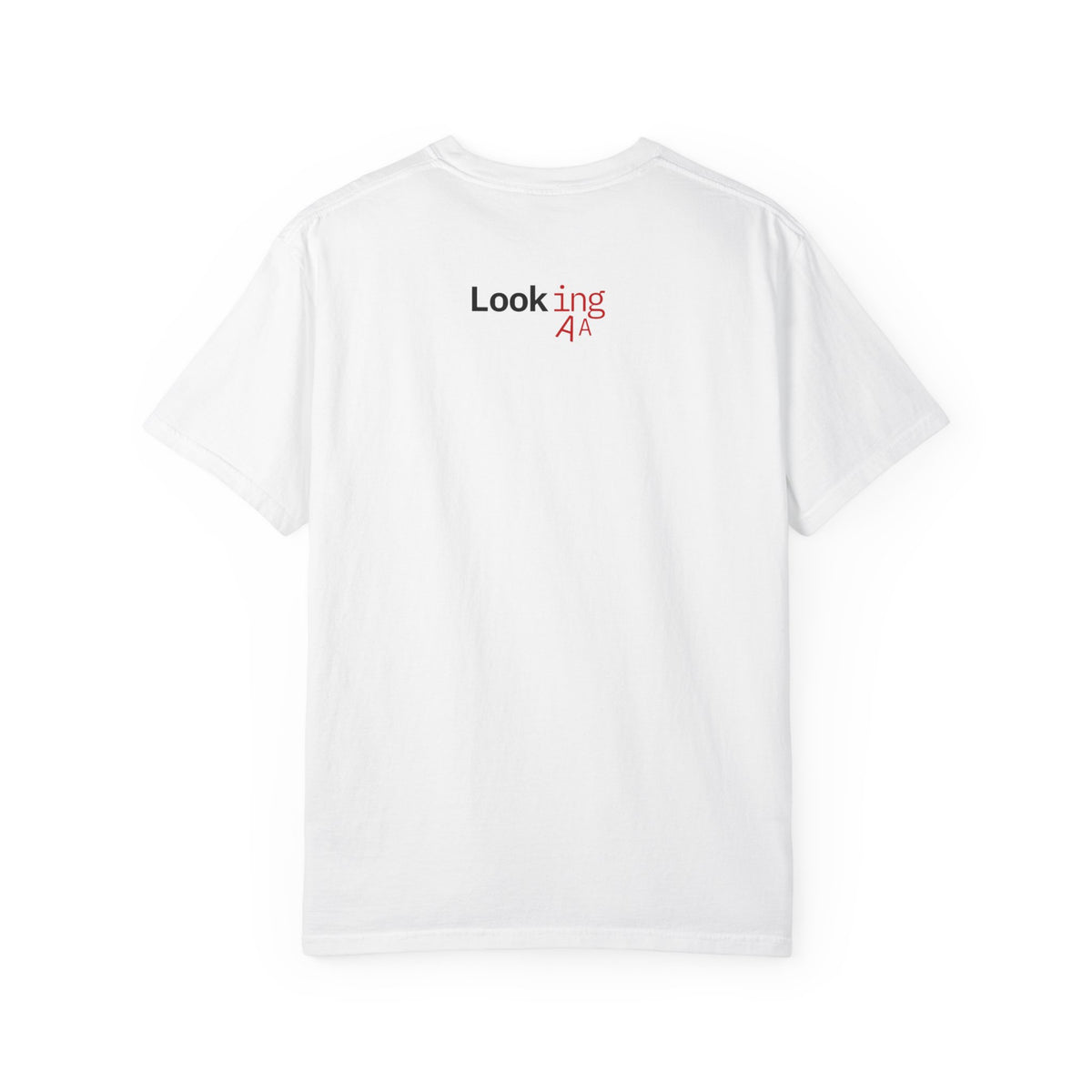 Think Outside the Box T-Shirt — Optical Cube Design with “Looking” Back Text