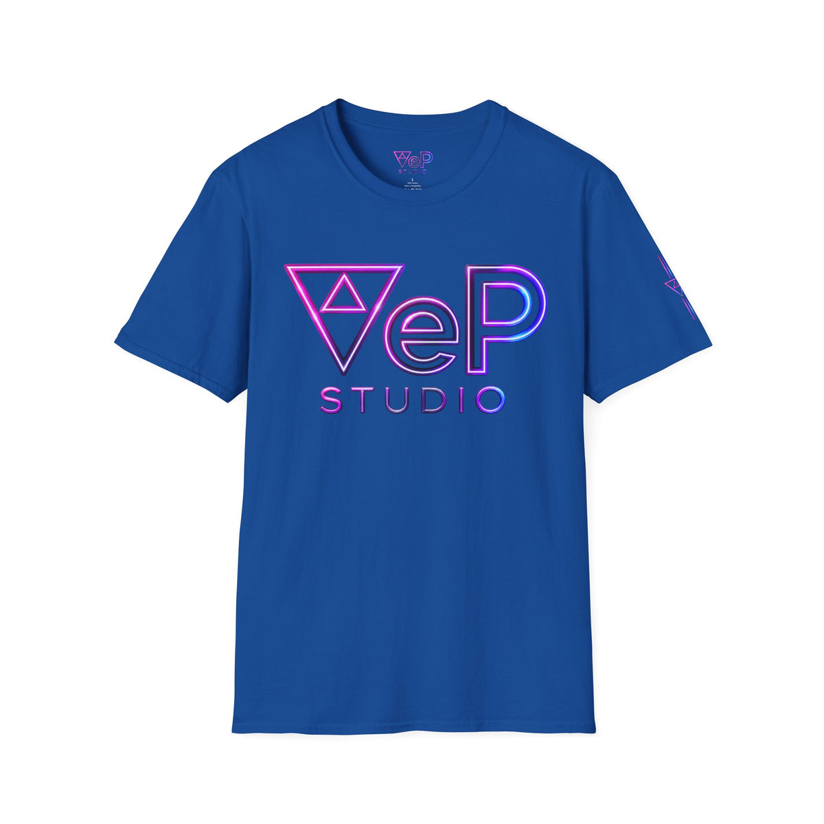 VeP Studio Retro Neon Logo T-Shirt