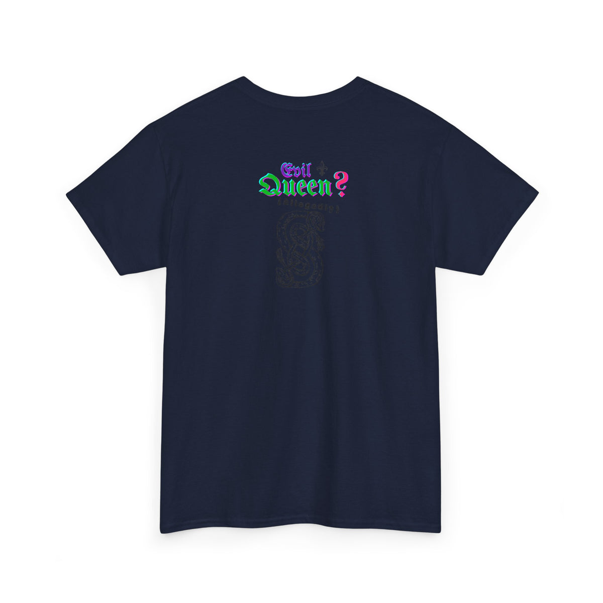 EQ.001 Serpent Queen Graphic Tee — Retro Gothic Femme Fatale T-Shirt