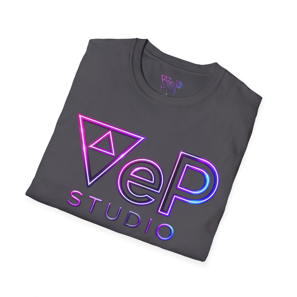 VeP Studio Retro Neon Logo T-Shirt