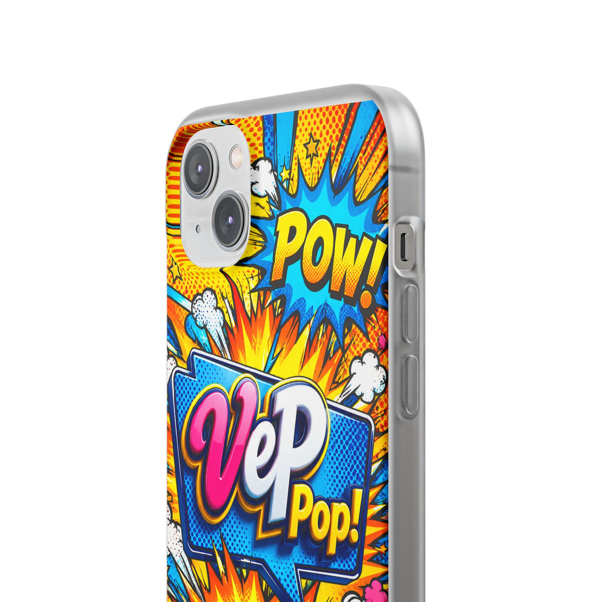 Comic Pop Phone Case — 'VeP Pop! Kaboom' Retro Superhero iPhone Cover