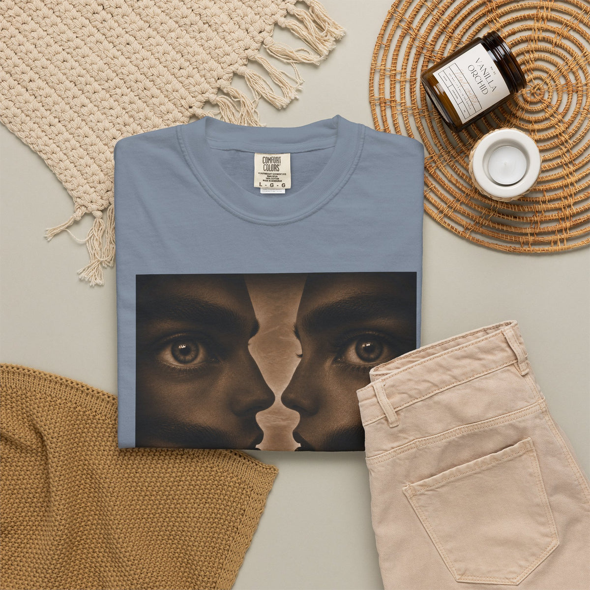 Dreamscape Faces Graphic T-Shirt