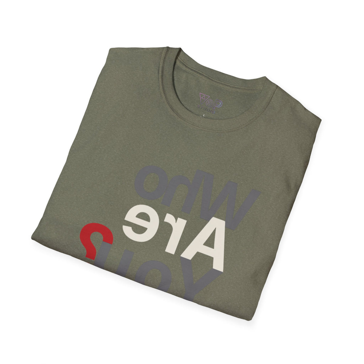 STUDIO: LOOK Again 'Who Are You?' Unisex Softstyle T-Shirt