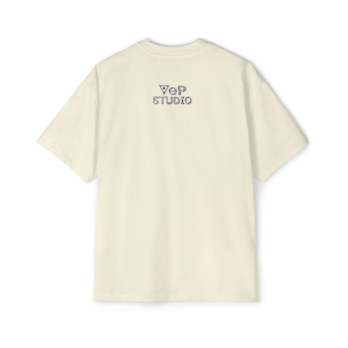 Think Again Cube Graphic Tee — Men's Oversized Cotton T-Shirt