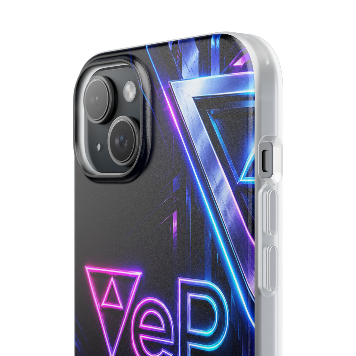 Neon Retro Studio Phone Case – 80s Vaporwave Flexi Case