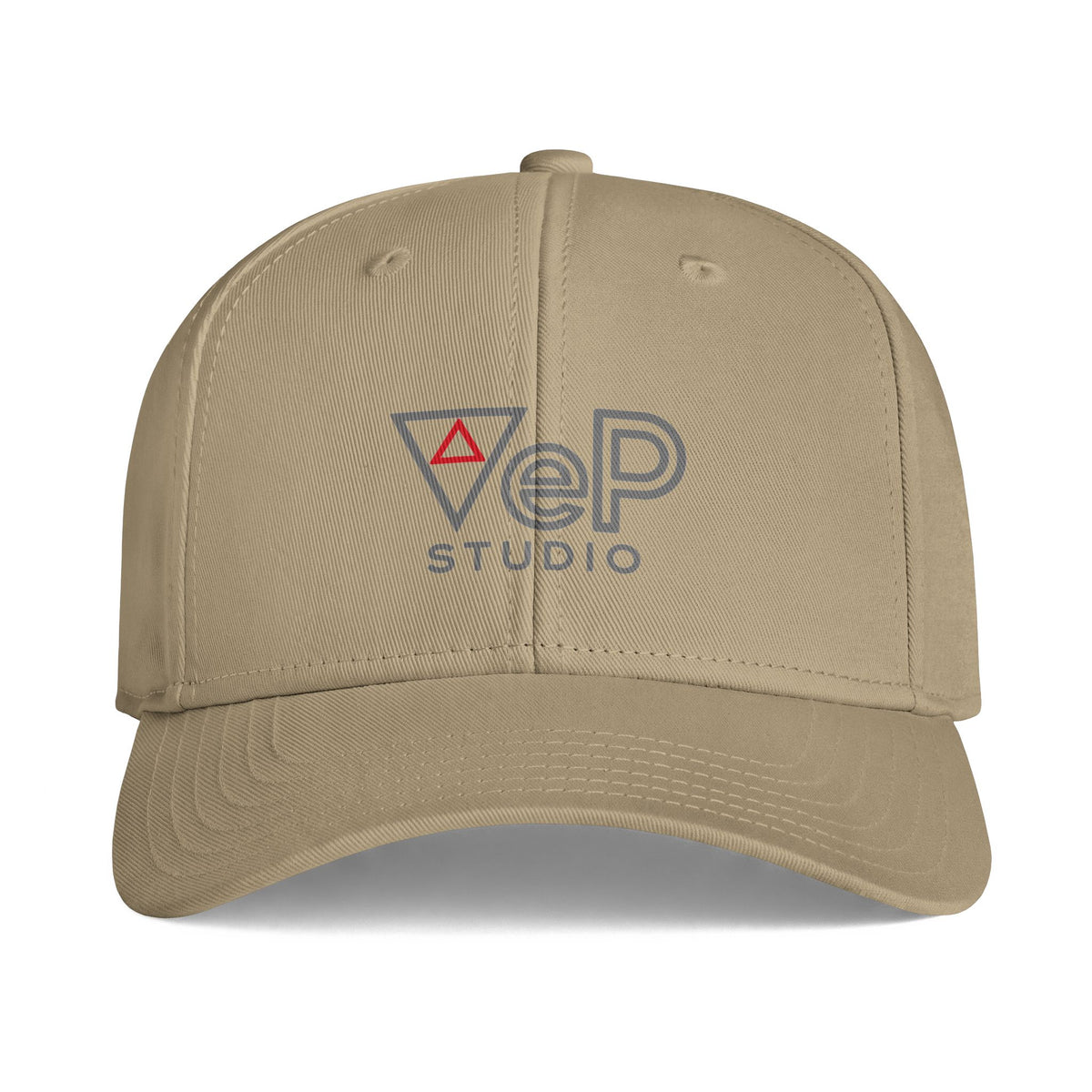 VeP Studio Logo Cap — Minimal Embroidered Streetwear Baseball Cap