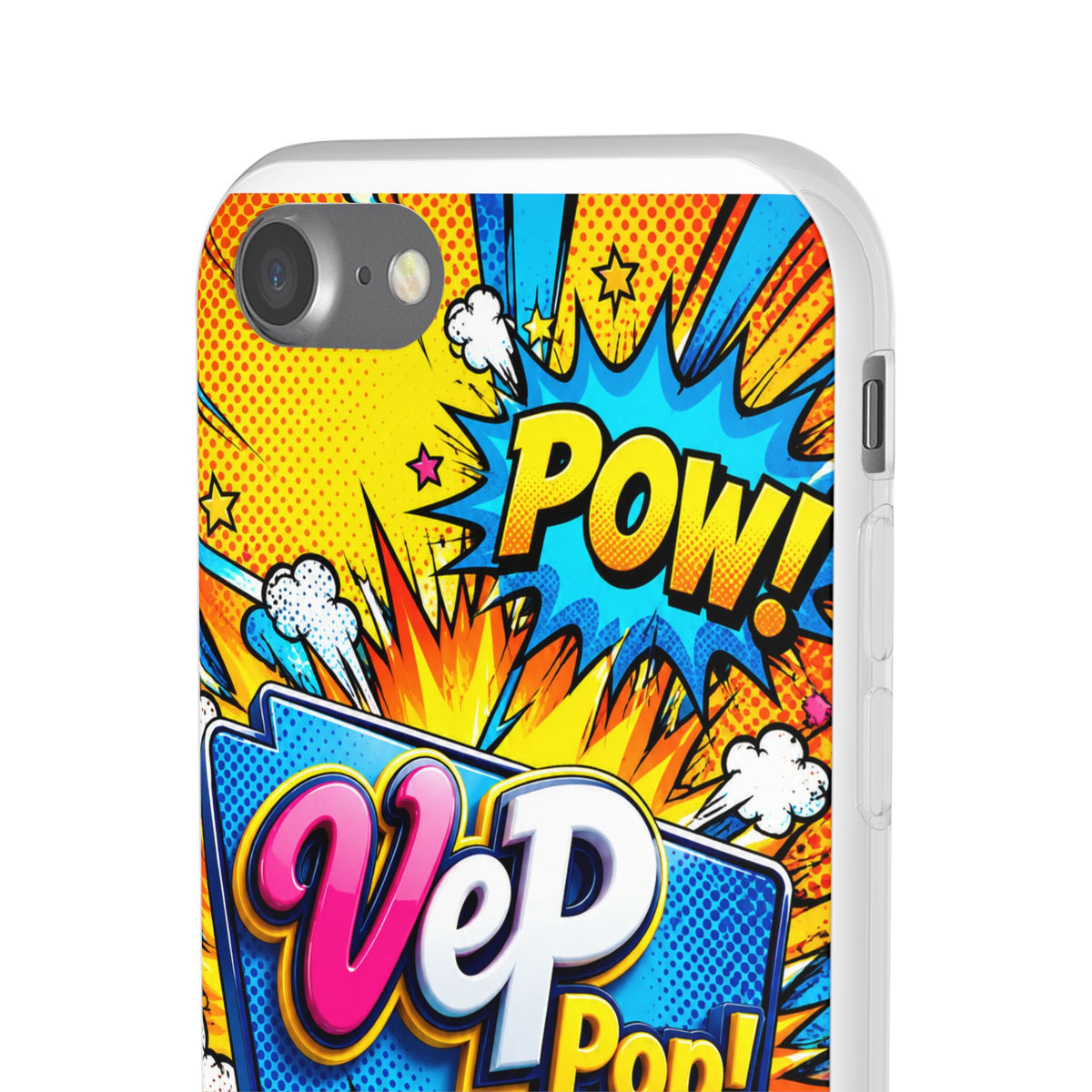 Comic Pop Phone Case — 'VeP Pop! Kaboom' Retro Superhero iPhone Cover
