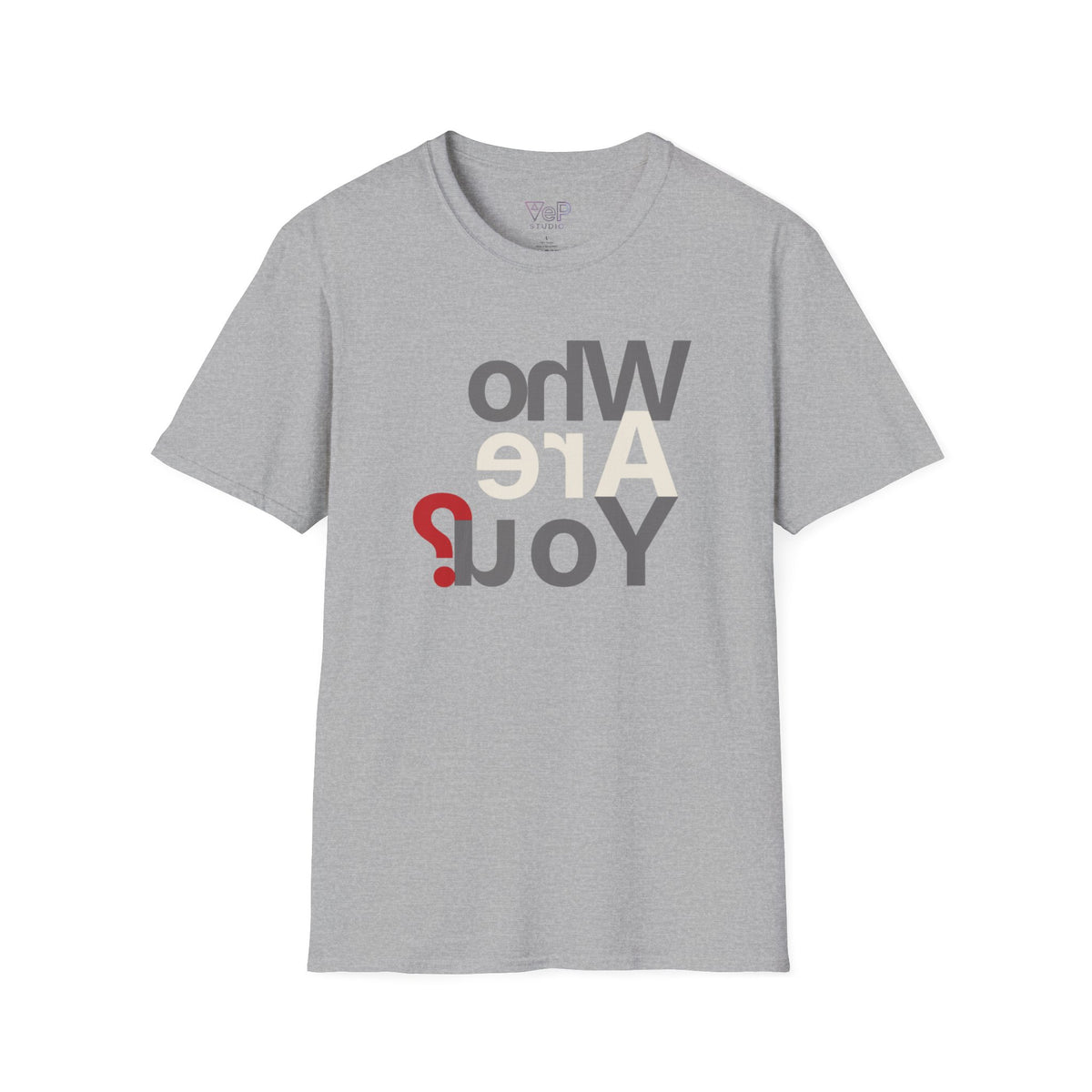STUDIO: LOOK Again 'Who Are You?' Unisex Softstyle T-Shirt
