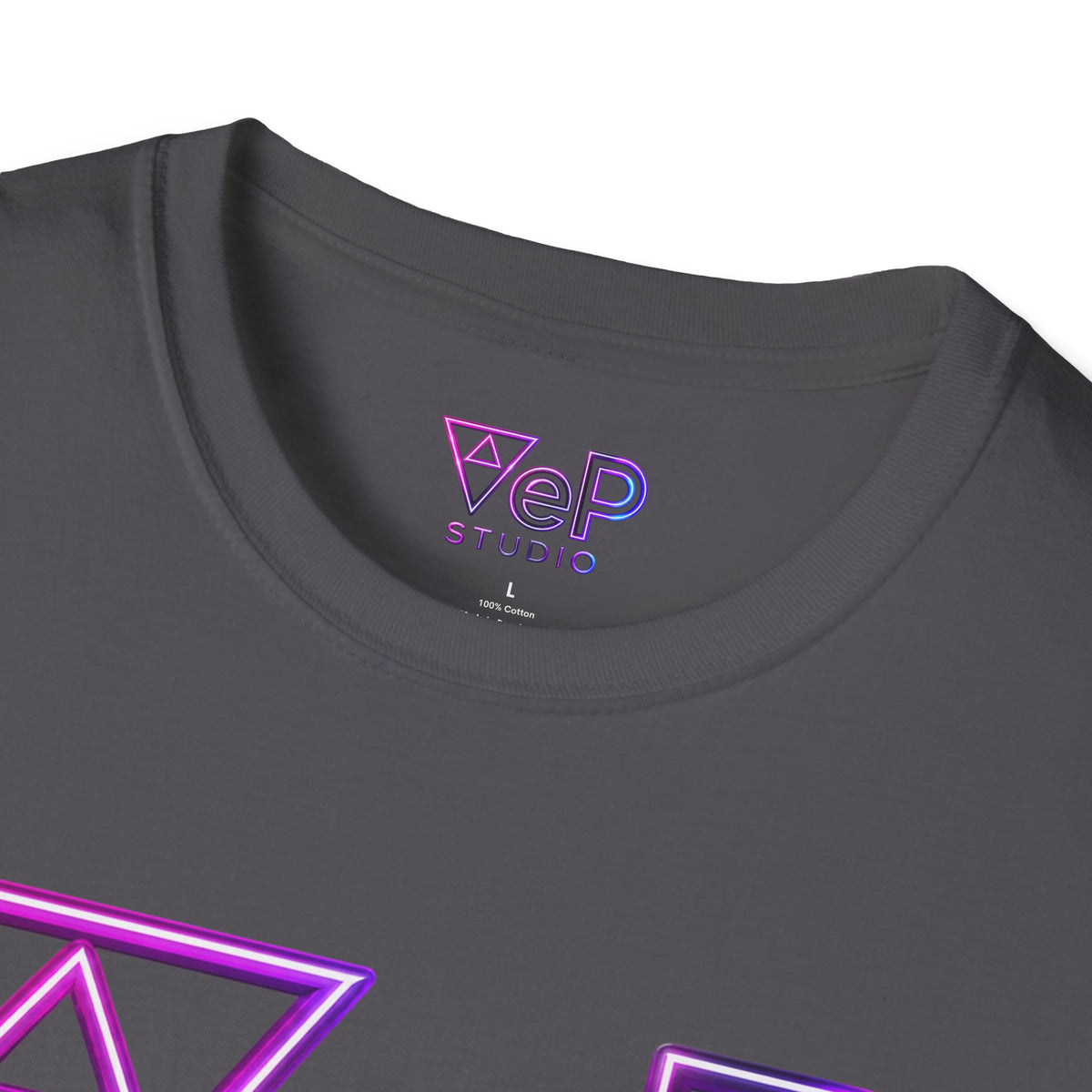 VeP Studio Retro Neon Logo T-Shirt