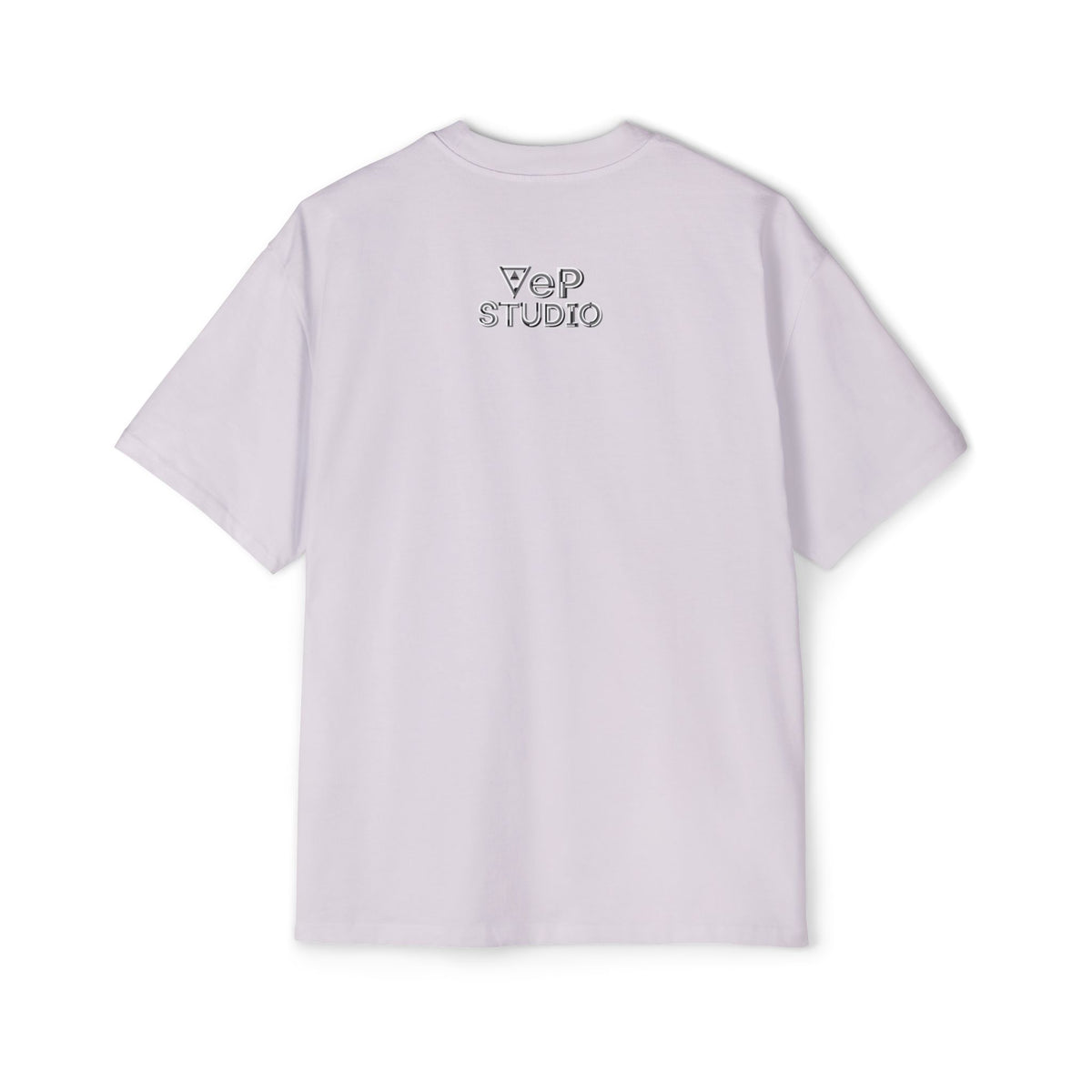 Think Again Cube Graphic Tee — Men's Oversized Cotton T-Shirt