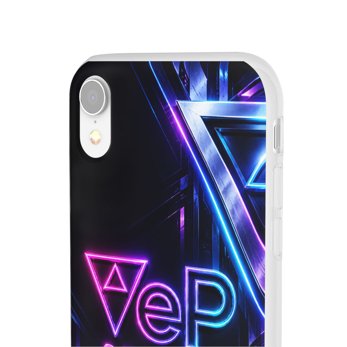 Neon Retro Studio Phone Case – 80s Vaporwave Flexi Case