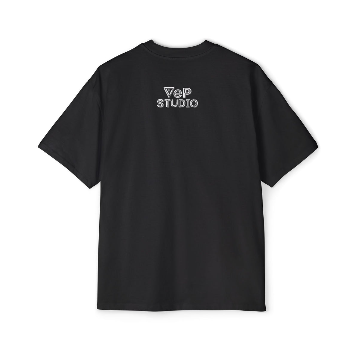 Think Again Cube Graphic Tee — Men's Oversized Cotton T-Shirt