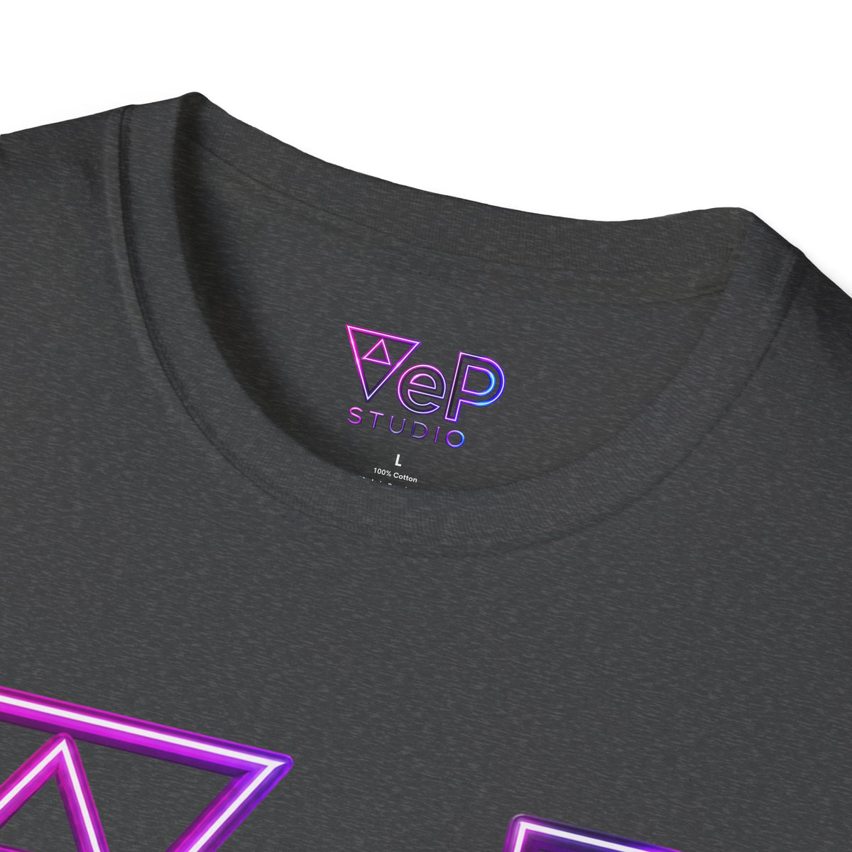 VeP Studio Retro Neon Logo T-Shirt