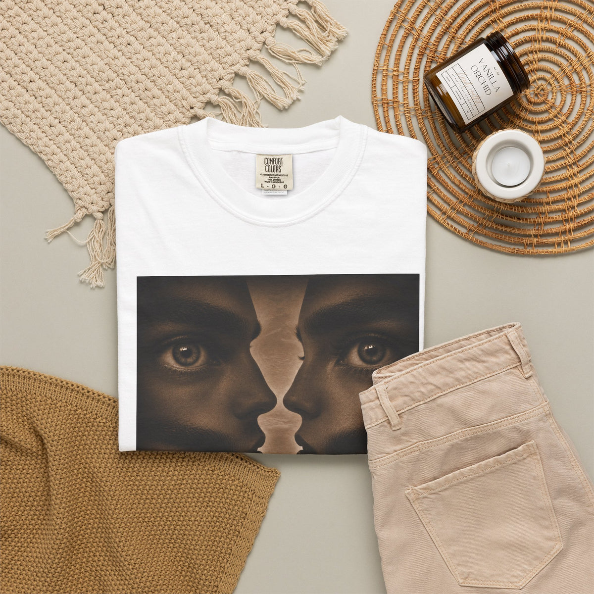 Dreamscape Faces Graphic T-Shirt
