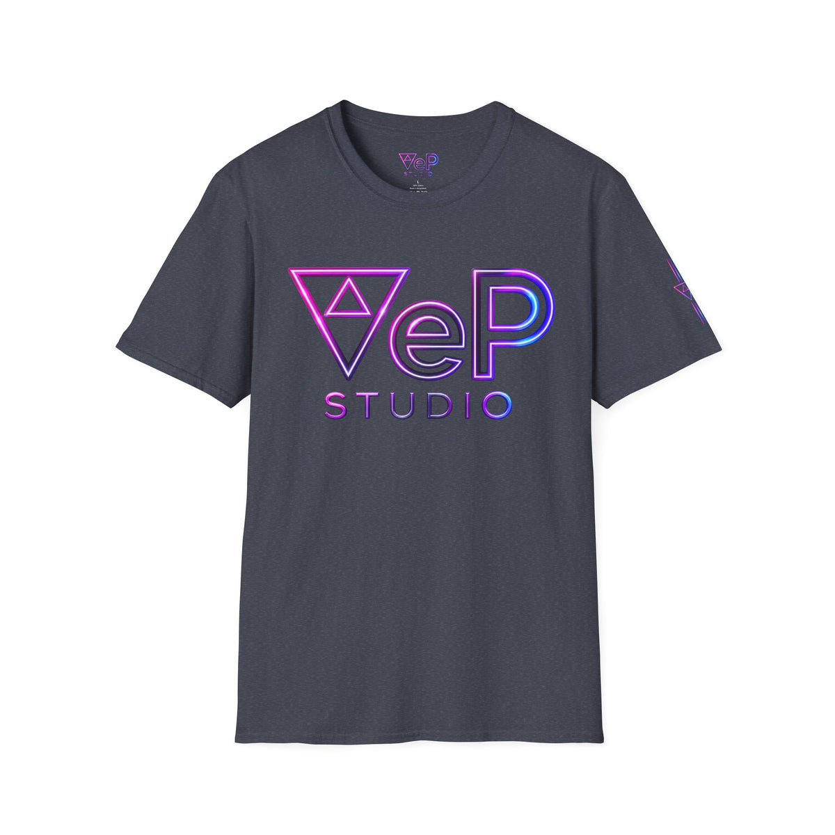 VeP Studio Retro Neon Logo T-Shirt