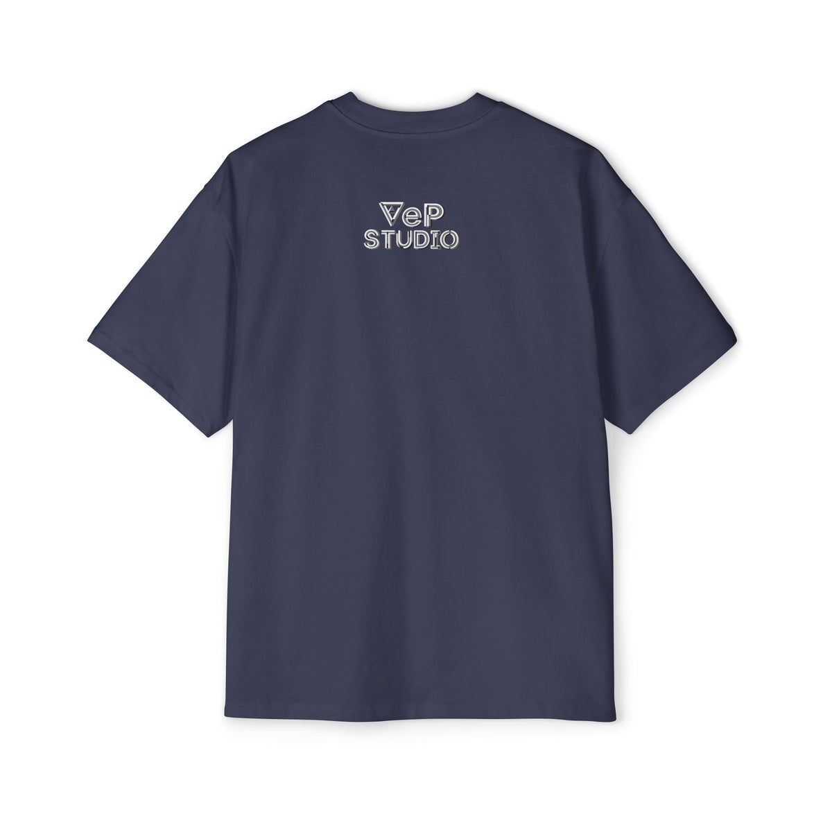 Think Again Cube Graphic Tee — Men's Oversized Cotton T-Shirt