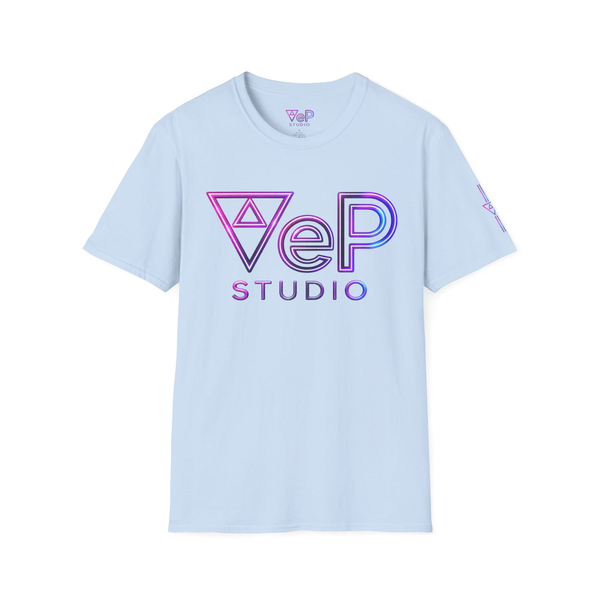 VeP Studio Retro Neon Logo T-Shirt